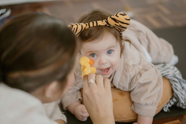 Tummy Time with Bumble&Bea
