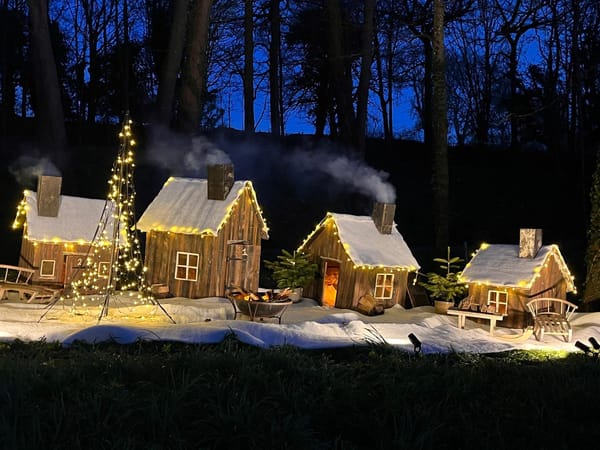 Enchanted Garden by Night